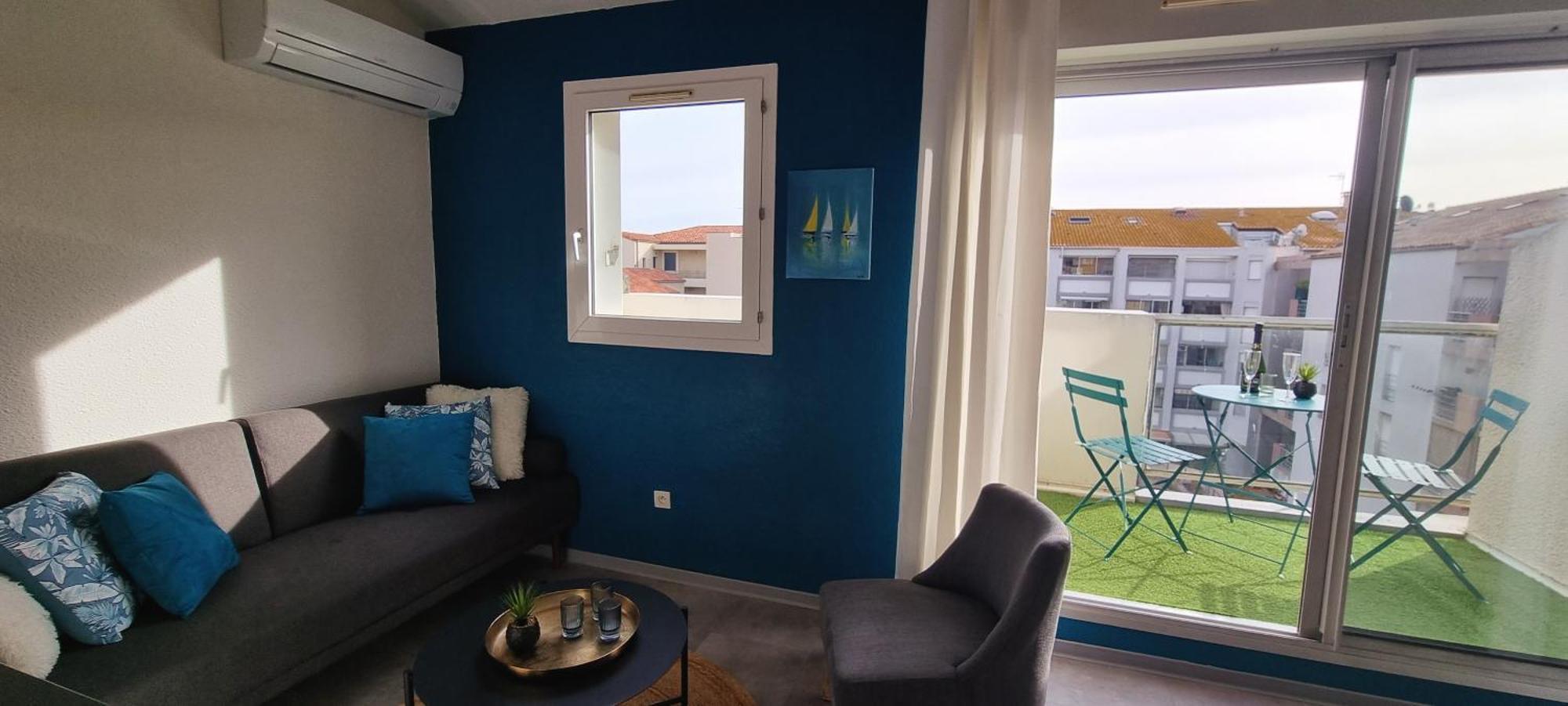 Apartamento L'Ophelia Duplex Dernier Etage Balcon Centre Climatisation Sète Exterior foto