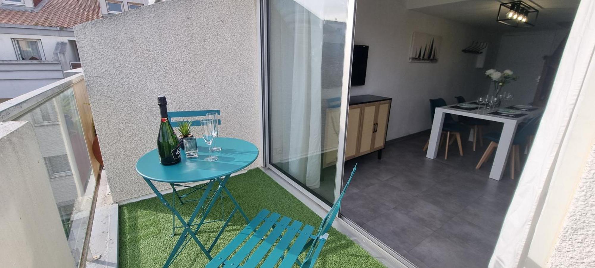 Apartamento L'Ophelia Duplex Dernier Etage Balcon Centre Climatisation Sète Exterior foto